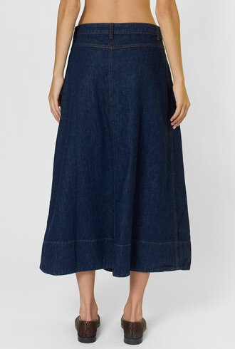The Great The Field Skirt Midnight