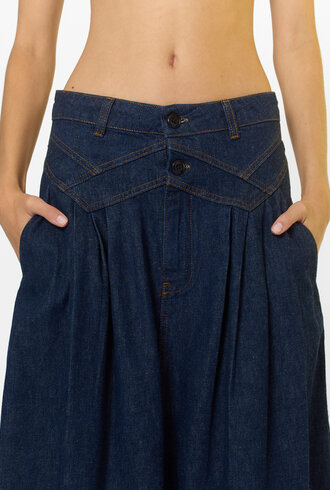 The Great The Field Skirt Midnight