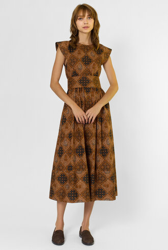 The Great Tulsa Dress  Geo Bandana