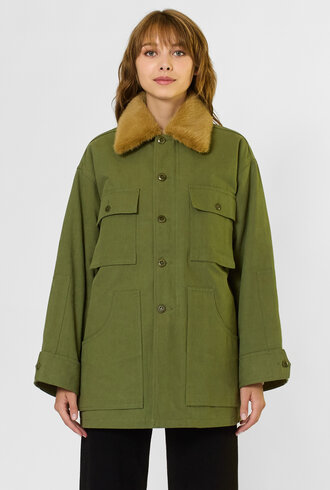 The Great The Quilted Liner Parka Army