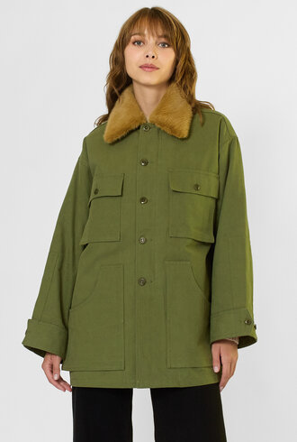 The Great The Quilted Liner Parka Army