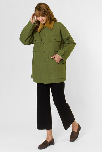 The Great The Quilted Liner Parka Army