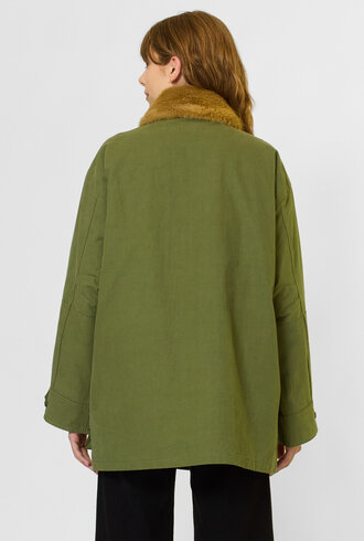 The Great The Quilted Liner Parka Army