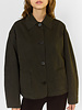Apiece Apart Brea Boxy Jacket Dark Olive