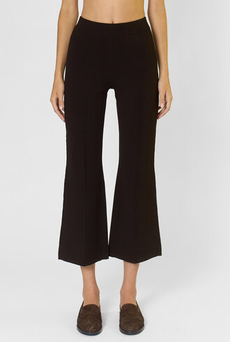Apiece Apart Renee Pull on Pants Deep Espresso