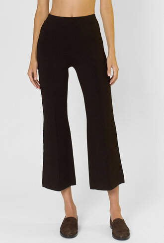 Apiece Apart Renee Pull on Pants Deep Espresso