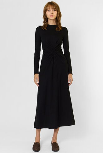 Apiece Apart Volta Dress L/S Black