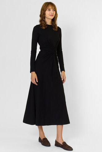 Apiece Apart Volta Dress L/S Black
