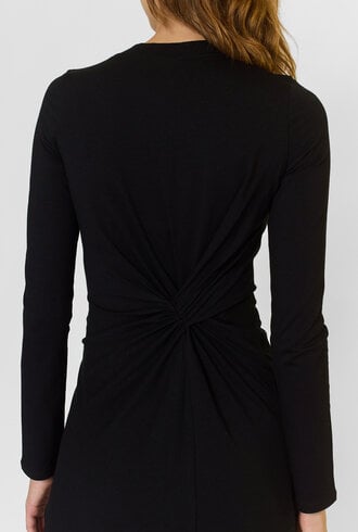 Apiece Apart Volta Dress L/S Black