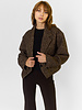Apiece Apart Ria Cropped Back Jacket Herringbone