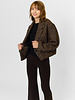 Apiece Apart Ria Cropped Back Jacket Herringbone