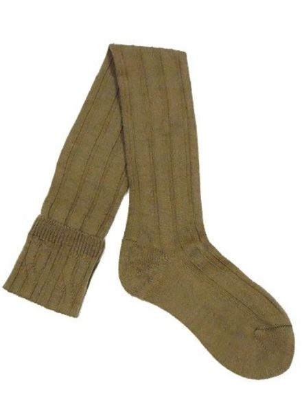 Pantherella Knee High Wool Socks Camel