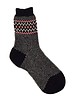 Pantherella Fairisle Socks Chocolate