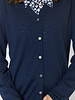 WE-AR4 The Daisy Cardigan Navy