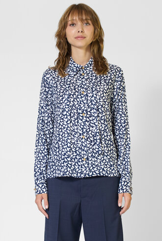 WE-AR4 The Academy Blouse II Midnight