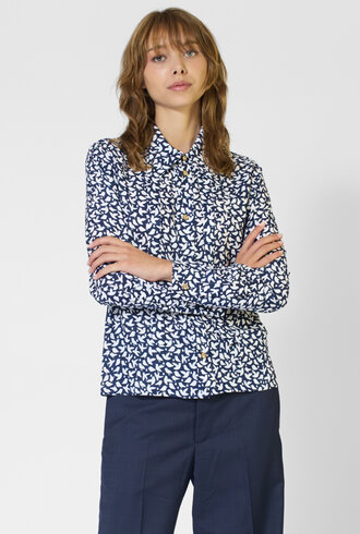 WE-AR4 The Academy Blouse II Midnight
