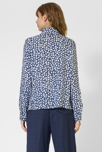 WE-AR4 The Academy Blouse II Midnight