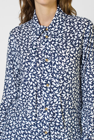 WE-AR4 The Academy Blouse II Midnight