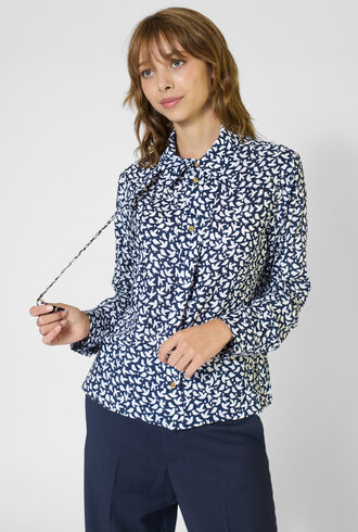 WE-AR4 The Academy Blouse II Midnight