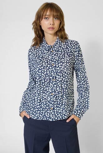 WE-AR4 The Academy Blouse II Midnight