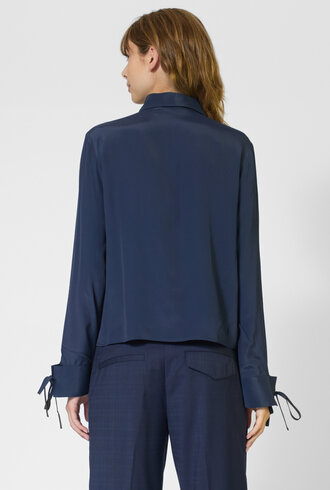 WE-AR4 The 20s Blouse Navy