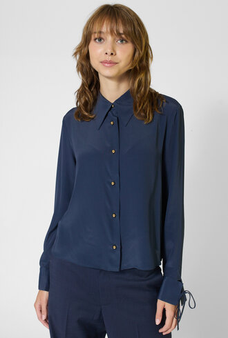 WE-AR4 The 20s Blouse Navy