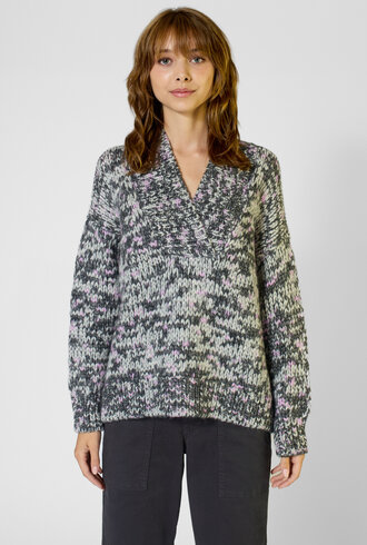 Xirena Keyes Sweater Black Melange