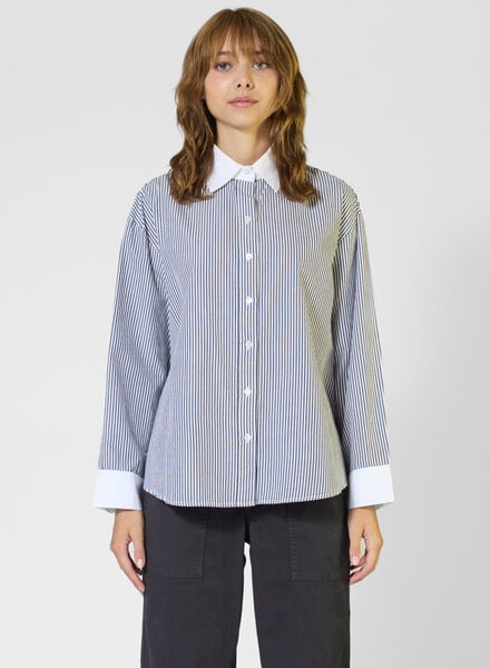 Xirena James Shirt Slate Black