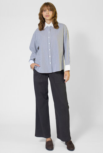 Xirena James Shirt Slate Black