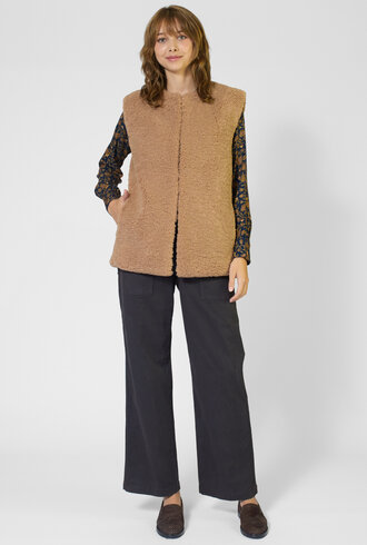 Xirena Thea Vest Teddy Brown