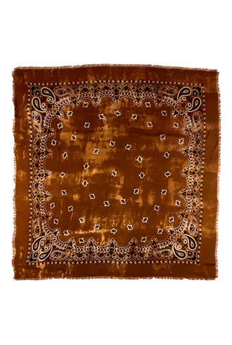 Destin  Jil Bandana Quadra Scarf  Vicuna