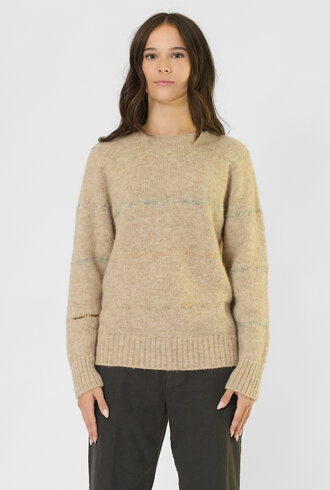 Bsbee SParker Crew Neck Sand