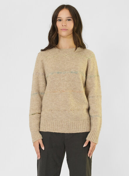 Bsbee Parker Crew Neck Sand