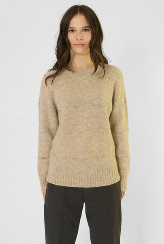 Bsbee SParker Crew Neck Sand