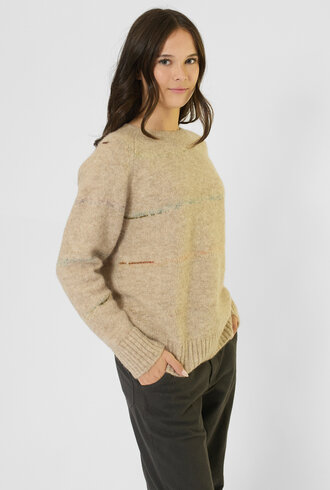 Bsbee SParker Crew Neck Sand