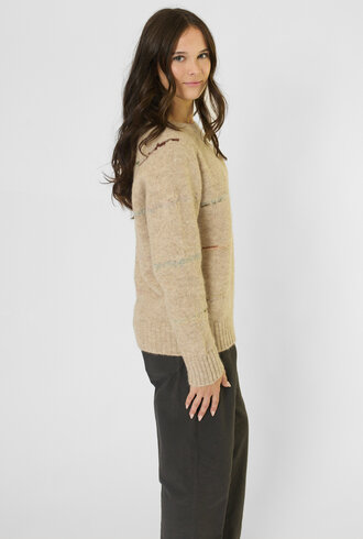 Bsbee SParker Crew Neck Sand