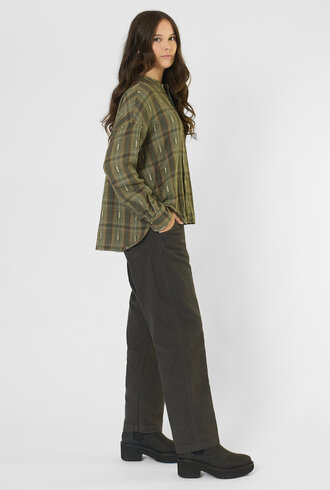 Bsbee Omak Shirt Plaid Military