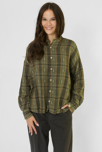 Bsbee Omak Shirt Plaid Military