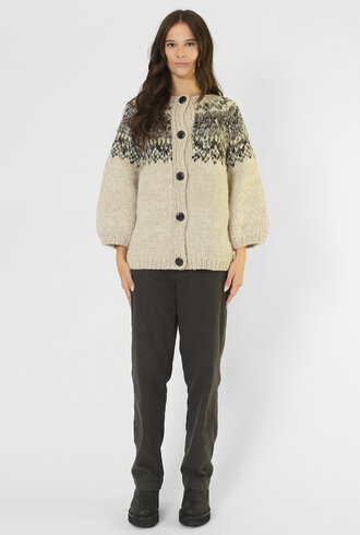 Bsbee Bectow Cardigan Natural