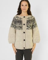 Bsbee Bectow Cardigan Natural
