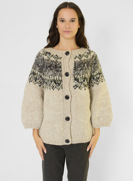 Bsbee Bectow Cardigan Natural