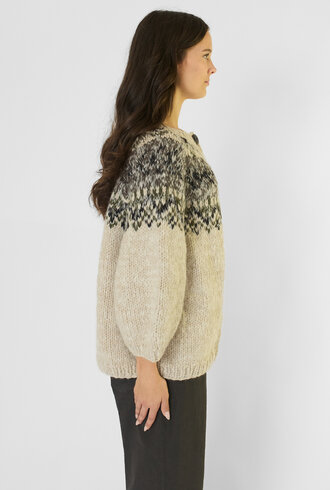 Bsbee Bectow Cardigan Natural