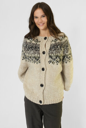 Bsbee Bectow Cardigan Natural