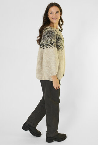 Bsbee Bectow Cardigan Natural