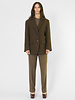 Pomandere Long Jacket Khaki