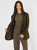 Pomandere Long Jacket Khaki