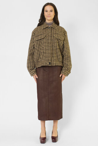 Pomandere Pea Coat  Dove Grey