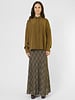 Pomandere Cotton and Silk Shirt Khaki