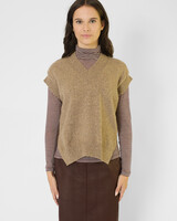 Pomandere Merino Vest Dove Grey