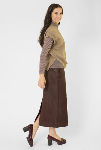 Pomandere Merino Vest Dove Grey